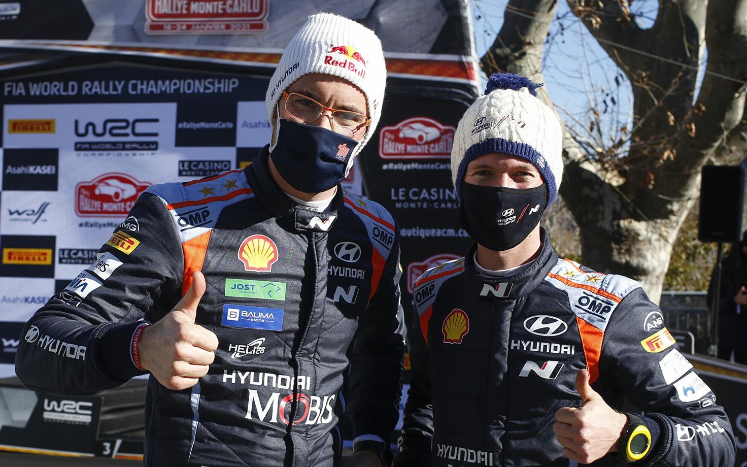 Thierry Neuville ja Martijn Wydaeghe