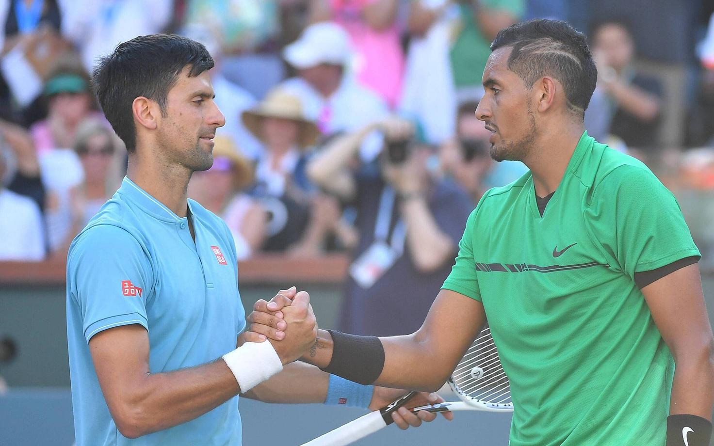 Novak Djokovic ja Nick Kyrgios