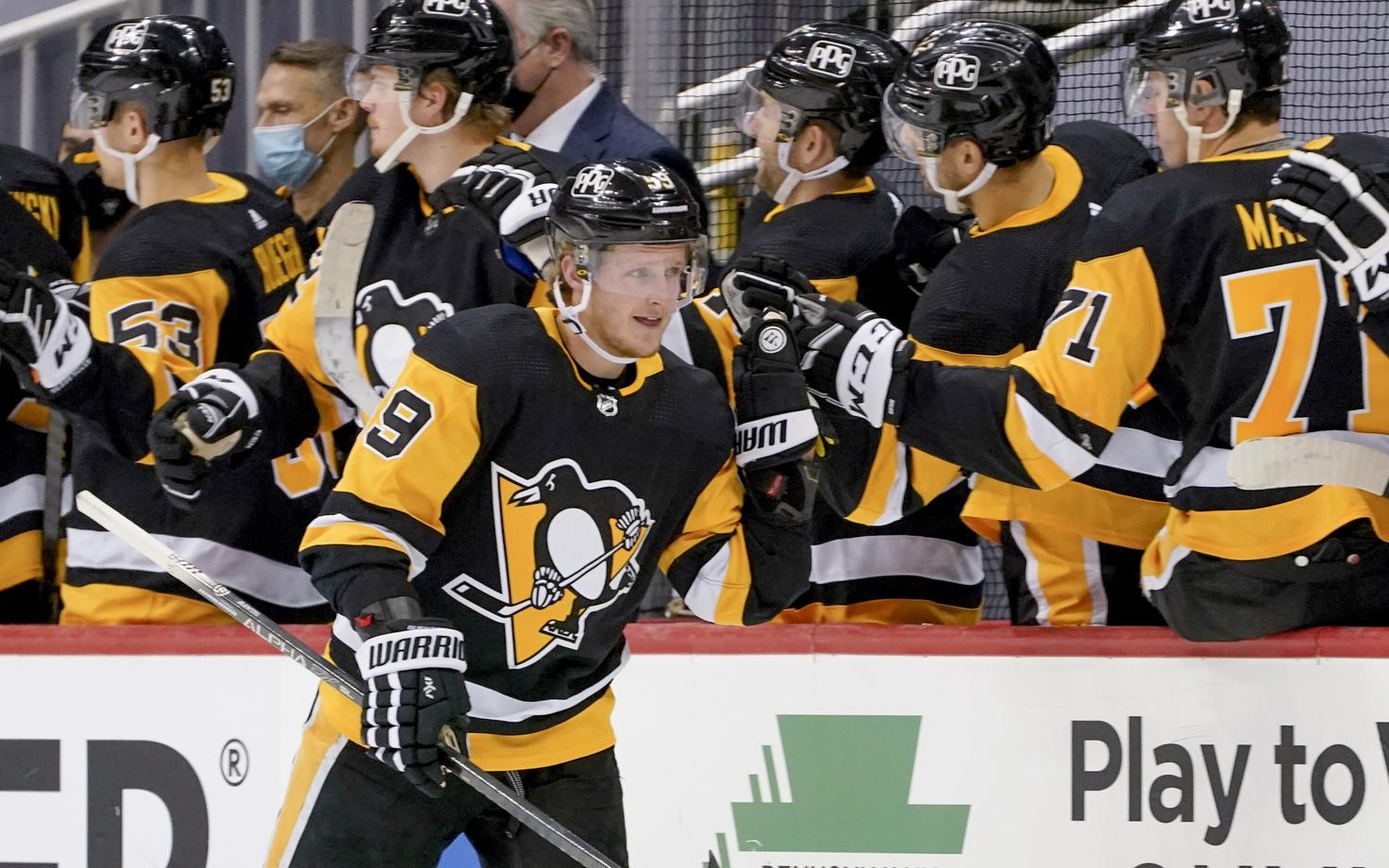 Pittsburgh Penguinsi eest viskas ühe värava ka Jake Guentzel