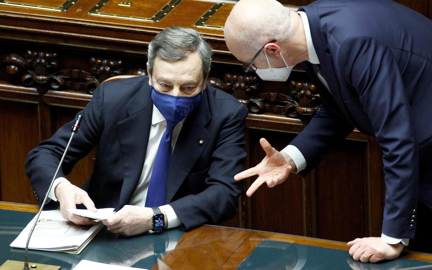 Mario Draghi.