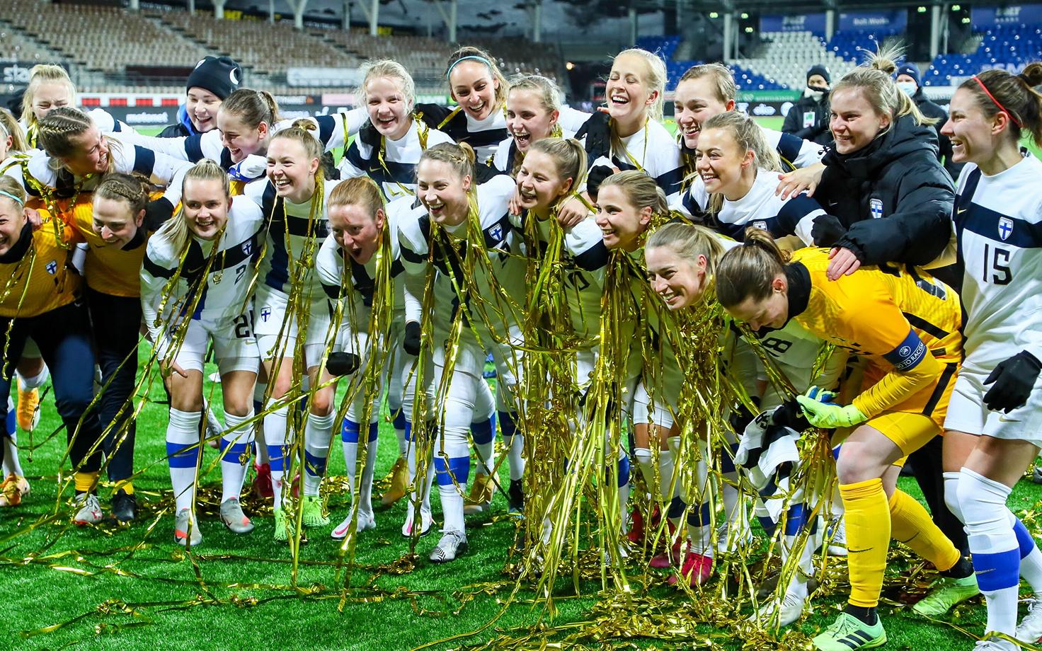 Soome jalgpallinaiskond tagas võiduga koha EM-finaalturniiril