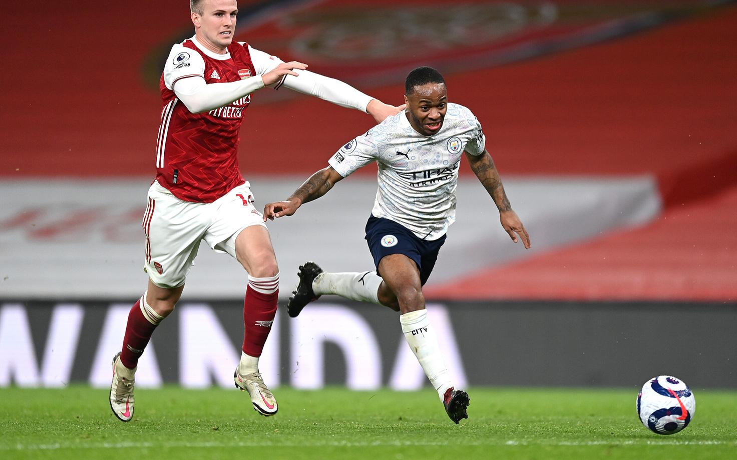 Rob Holding ja Raheem Sterling