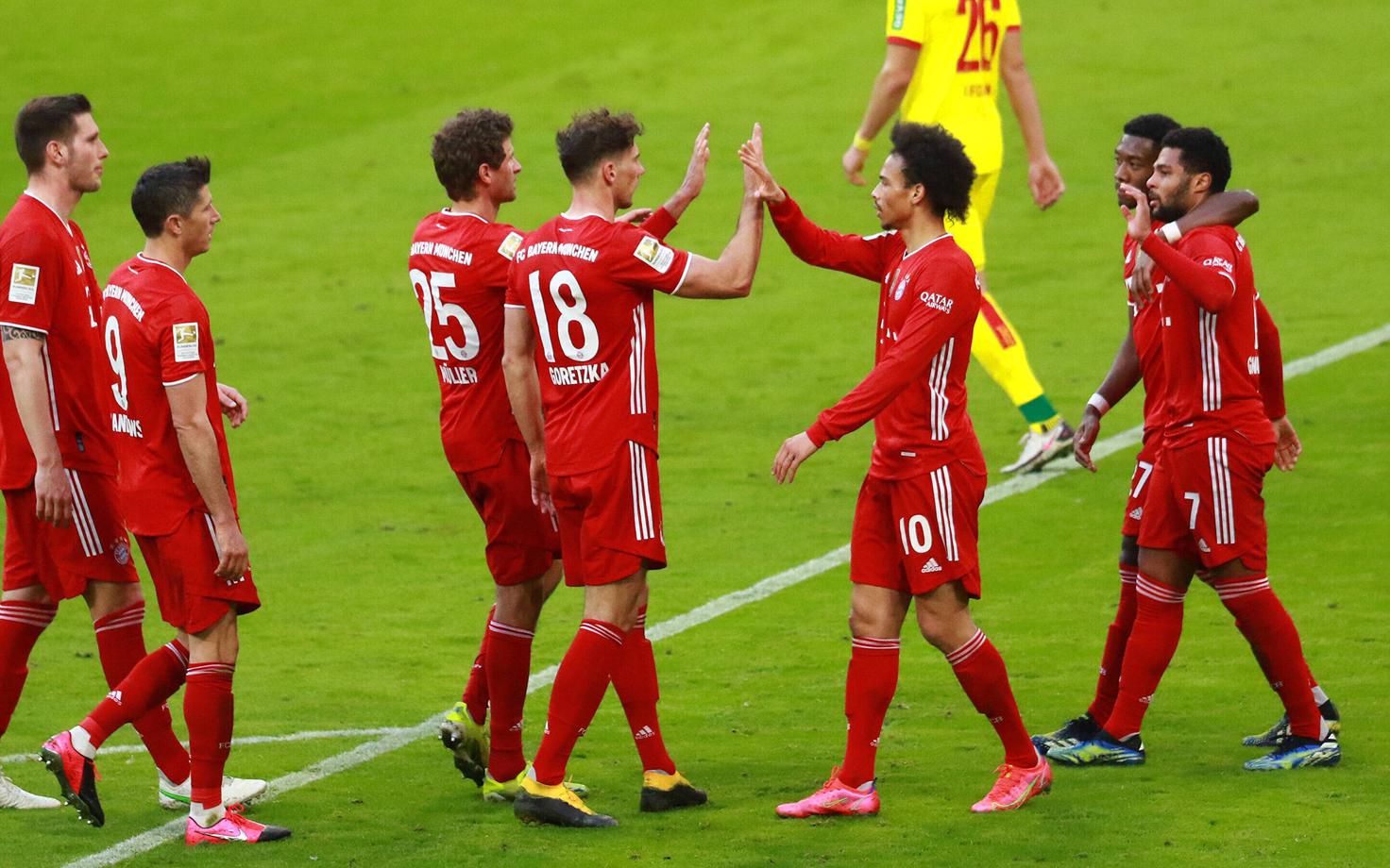 Müncheni Bayerni mängijad
