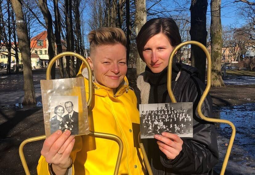 Barbara Lehtna ja Katrīna Dūka on koos kaaslastega inimeste lugusid kogunud juba mitu kuud.