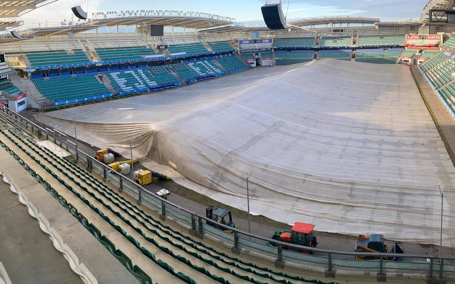 A. Le Coq Arena kaitsva katte all