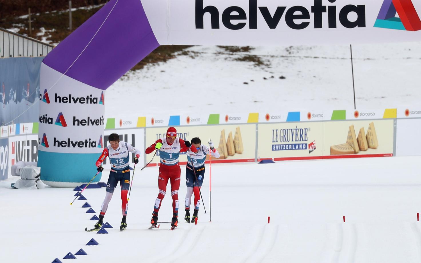 Johannes Hosflöt Kläbo, Aleksandr Bolšunov, Emil Iversen