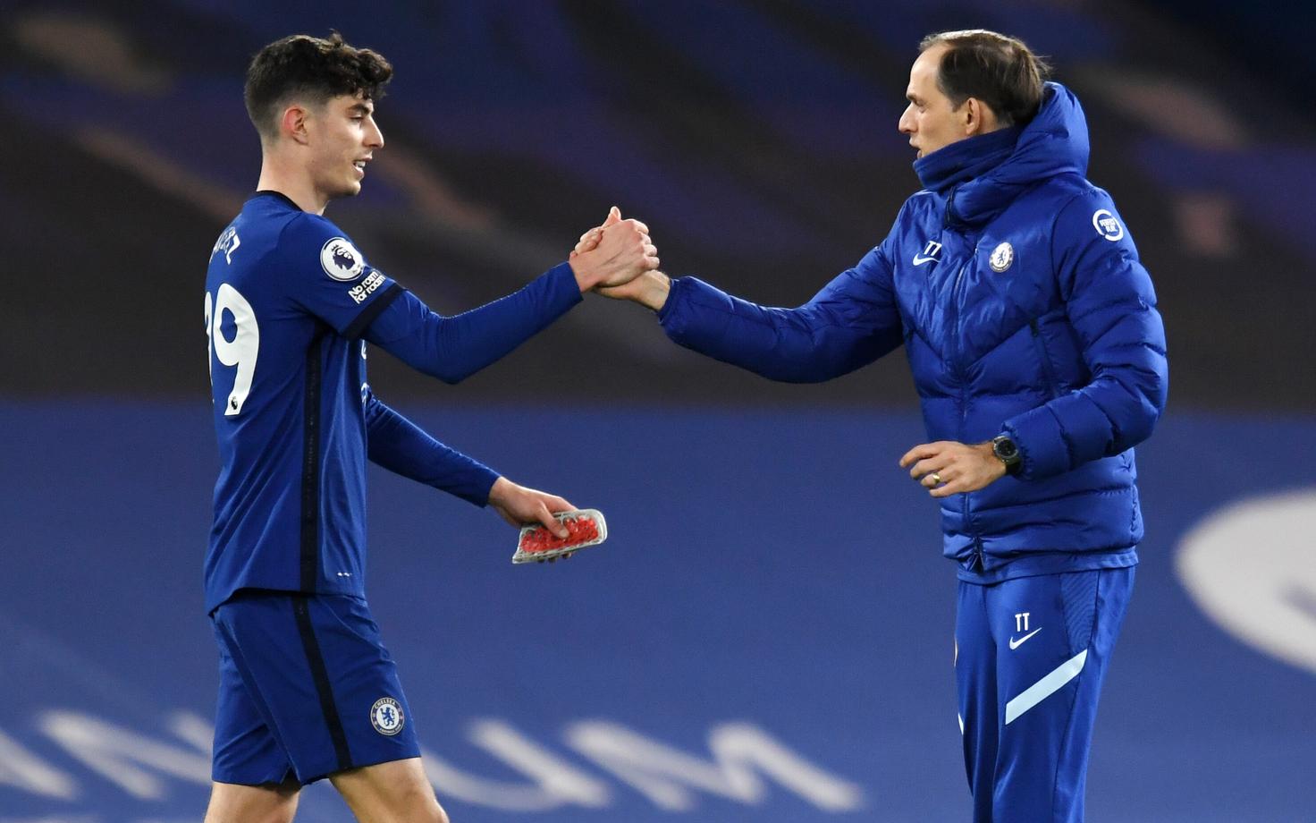 Kai Havertz ja Thomas Tuchel