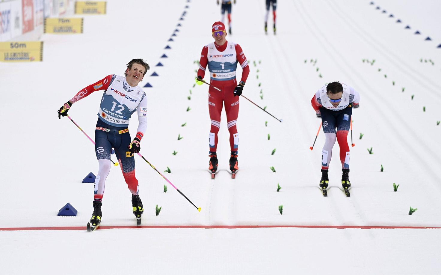 Johannes Hosflöt Kläbo, Aleksandr Bolšunov, Emil Iversen