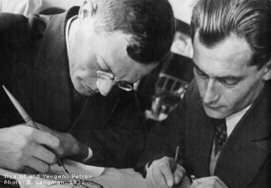 Kirjanikeduo Ilja Ilf ja Jevgeni Petrov (1932).