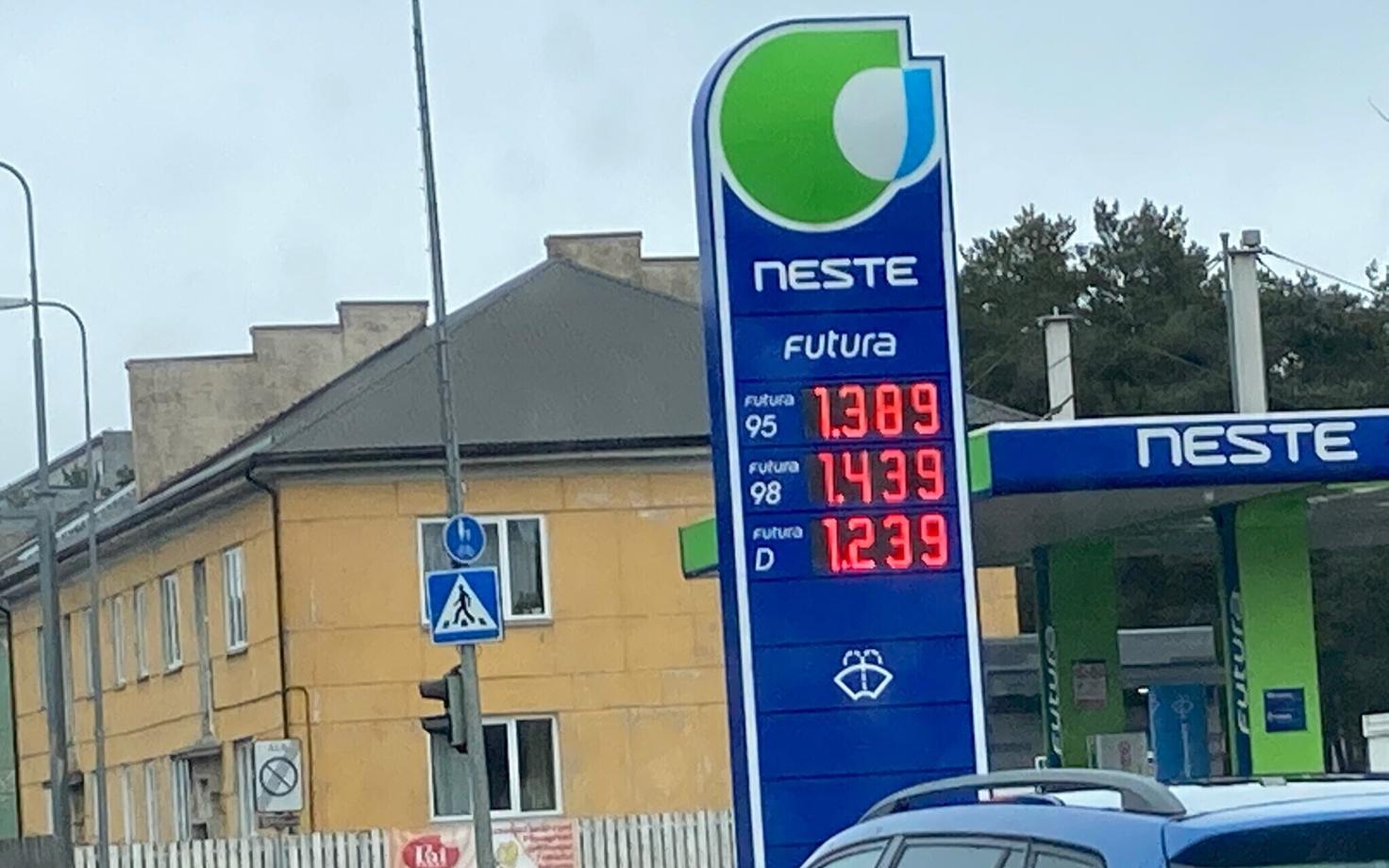 Kütusehinnad on taas tõusnud.