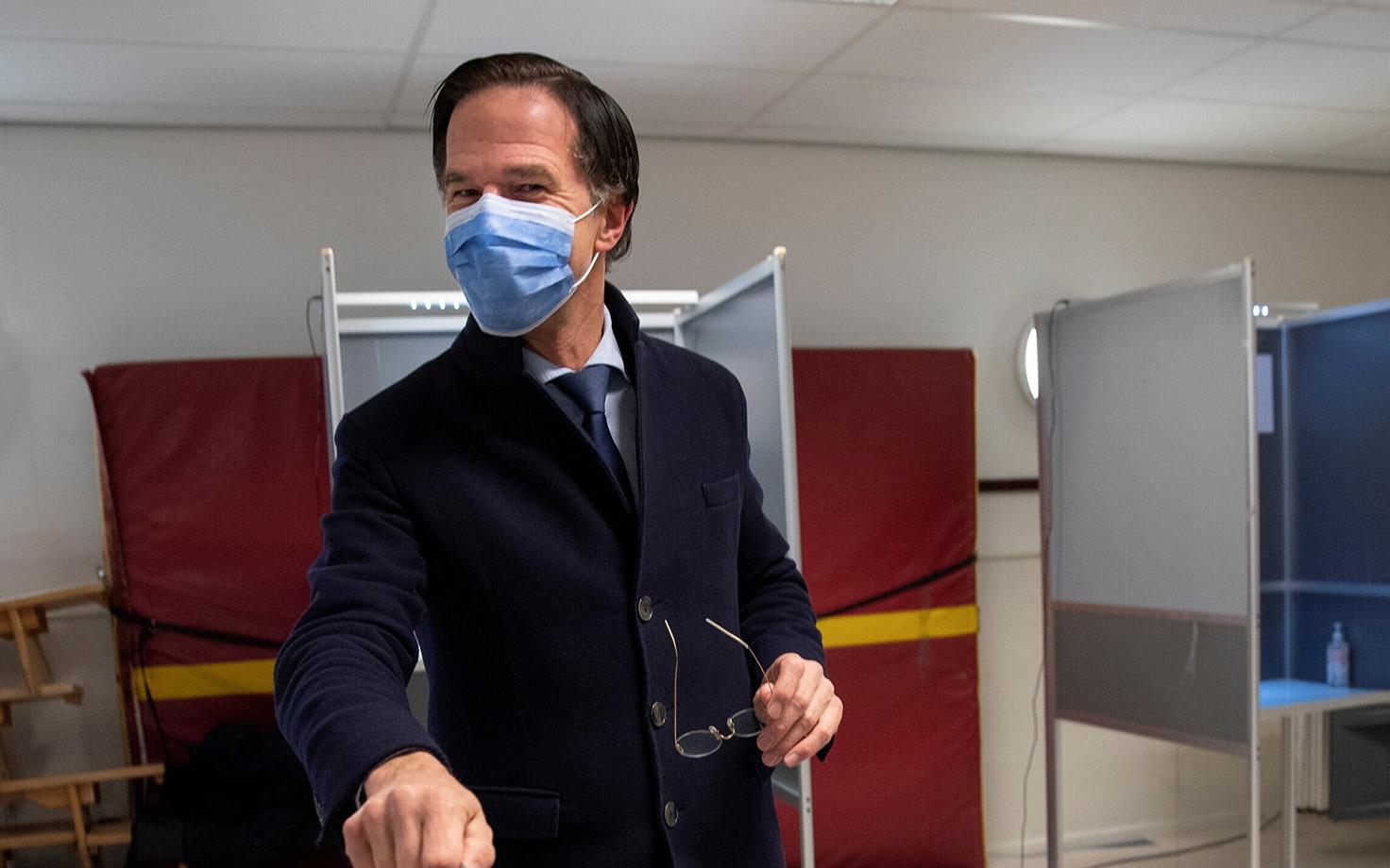 Mark Rutte valimas.