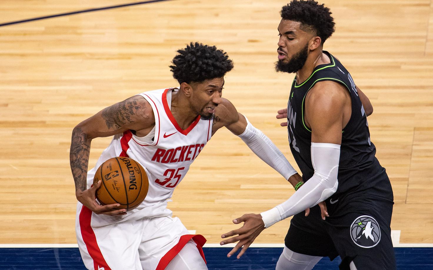Christian Wood ja Karl-Anthony Towns