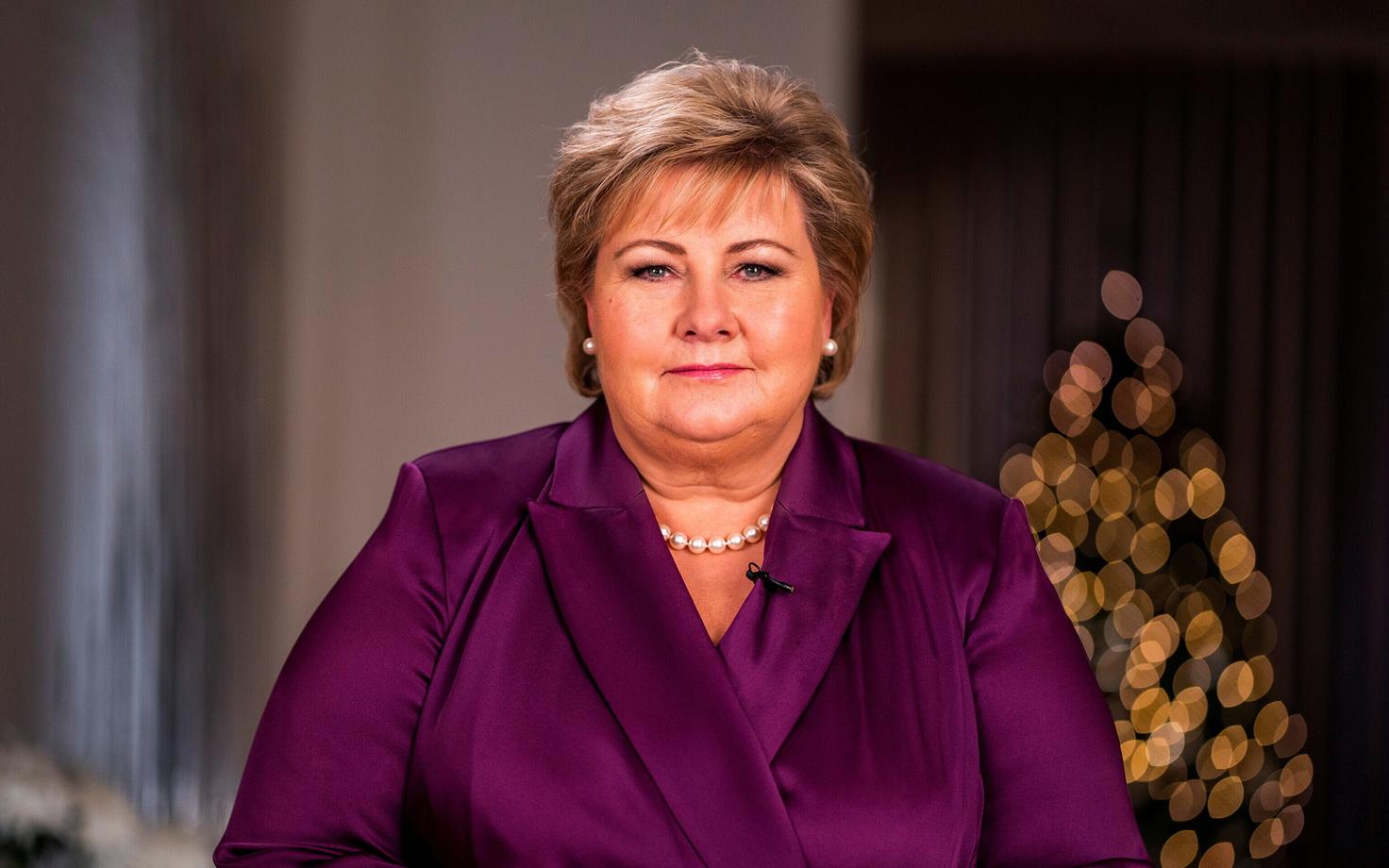 Norra peaminister Erna Solberg