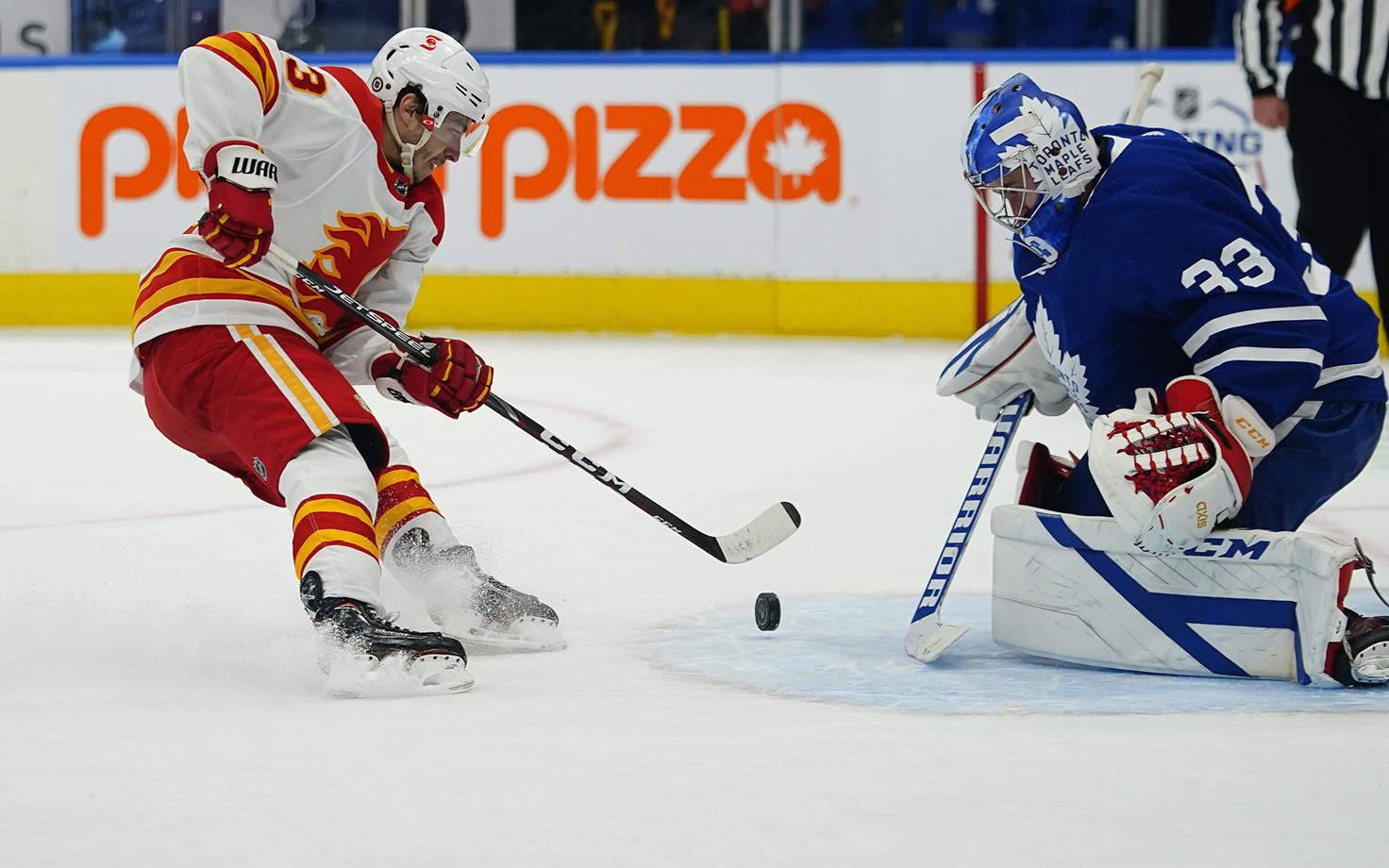 Johnny Gaudreau lisaaja värav tõi Calgary Flamesile võõrsilt võidu