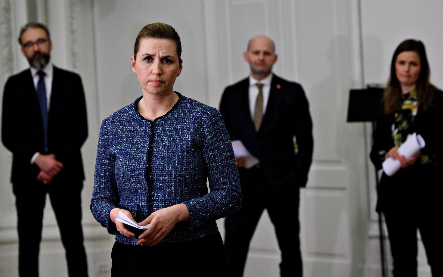 Taani peaminister Mette Frederiksen