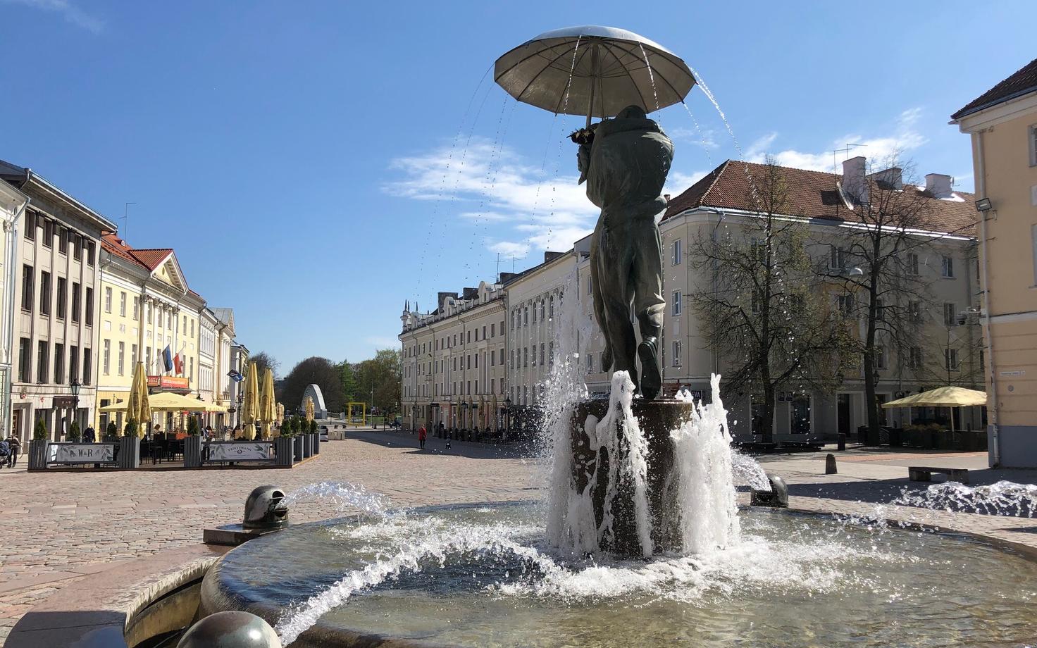 Старый город в Тарту.
