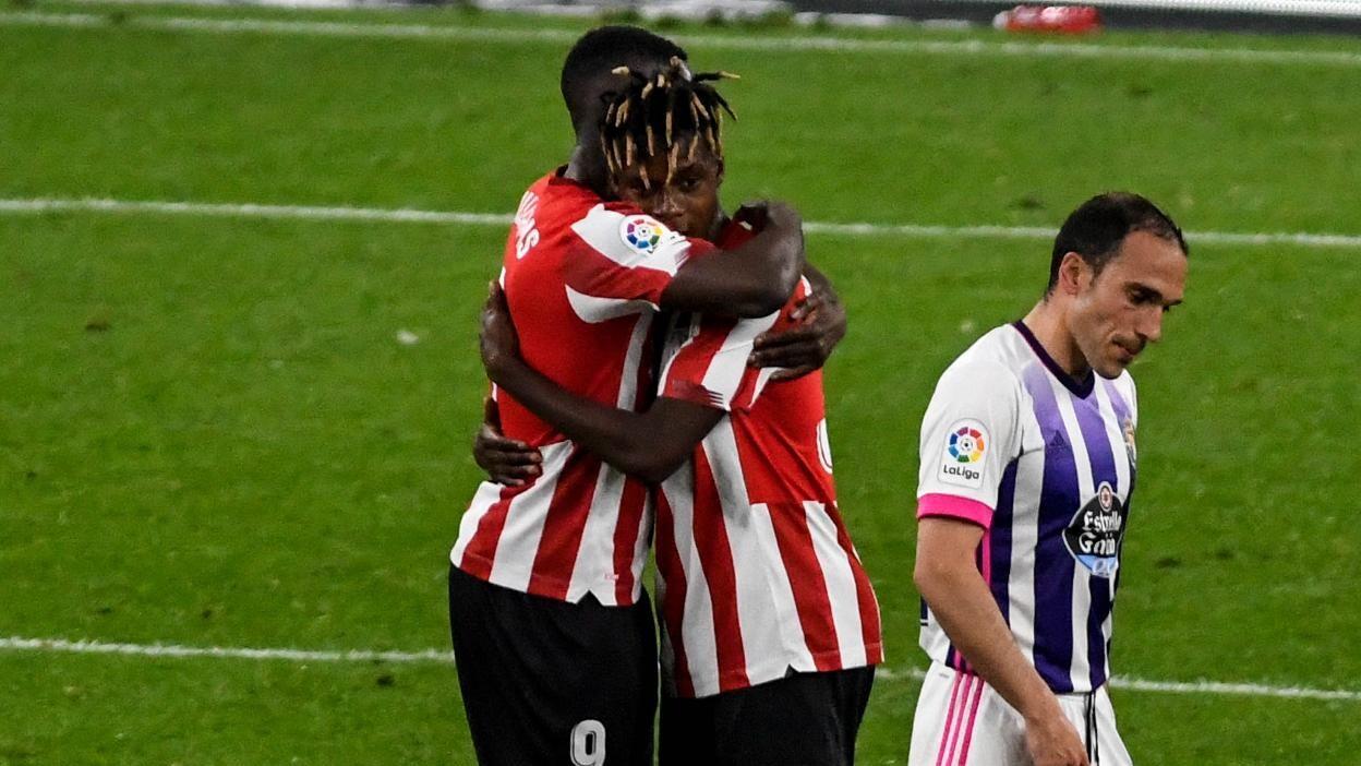 Inaki ja Nico Williams mängus Valladolidi vastu