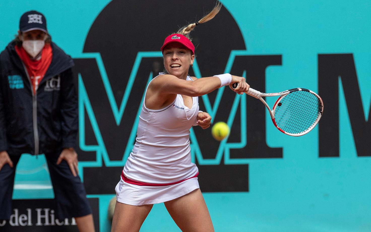Anett Kontaveit Madridis.