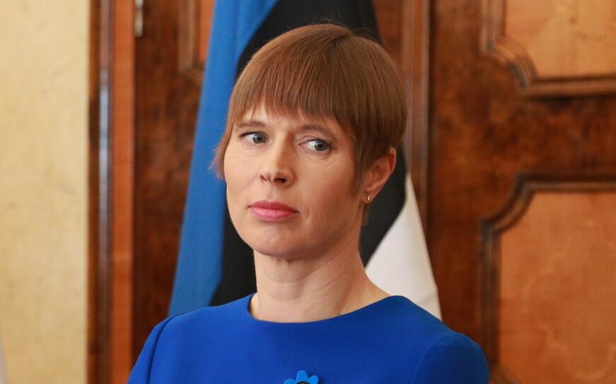 Президент Эстонии Керсти Кальюлайд.