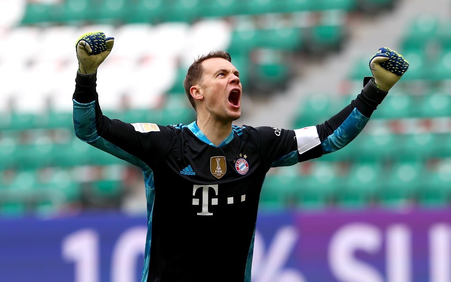 Müncheni Bayerni väravavaht Manuel Neuer.