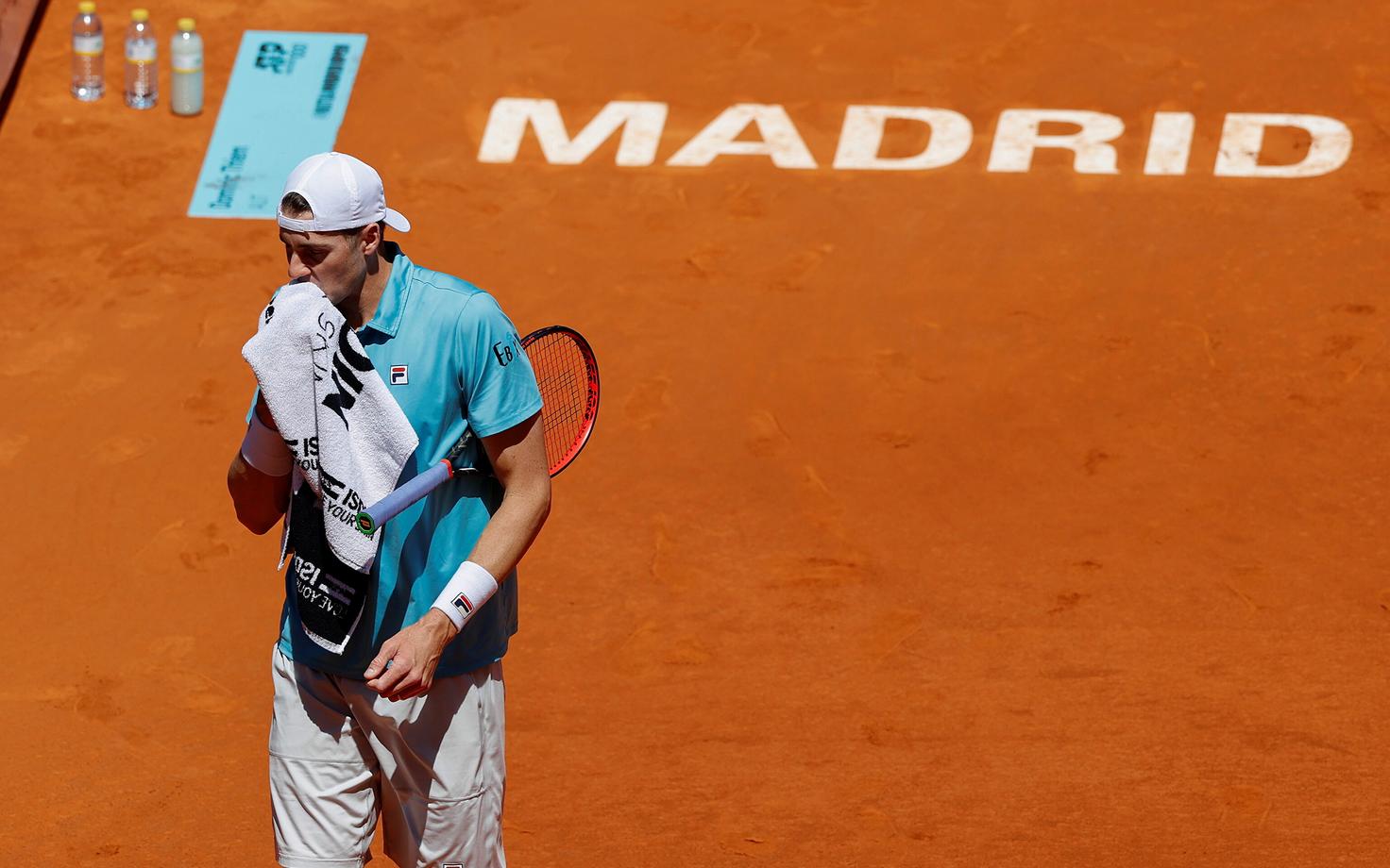 John Isner Madridi turniiril.