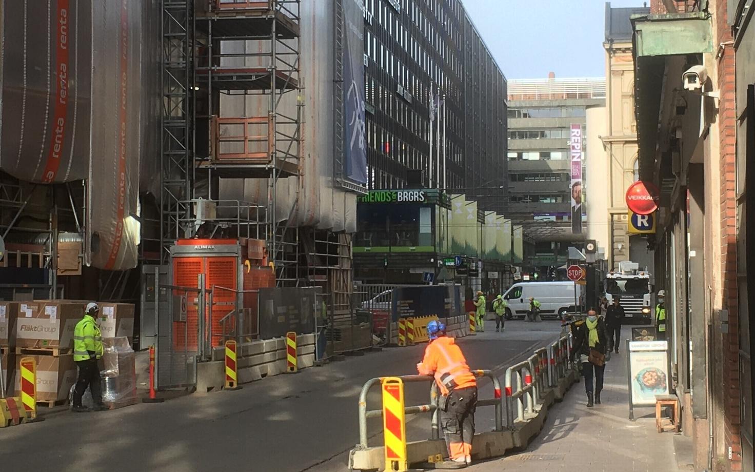 Helsingi kesklinn.