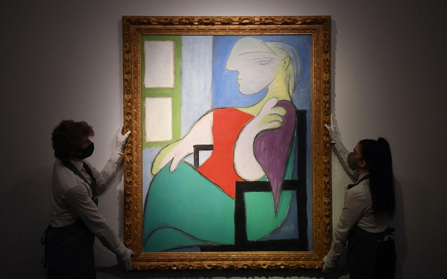 Pablo Picasso maal