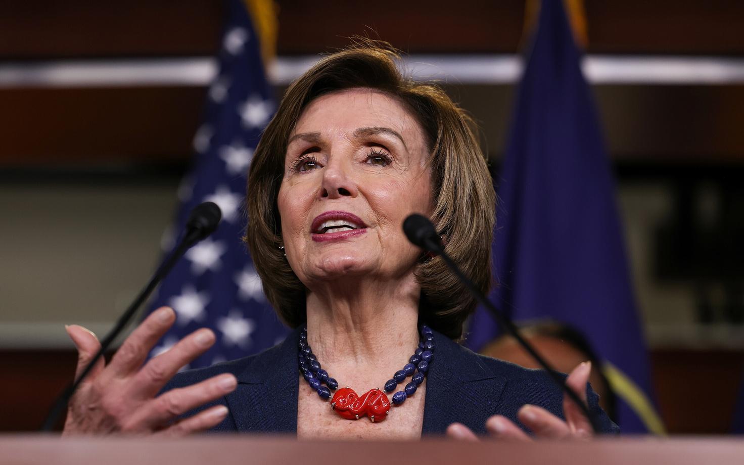 Nancy Pelosi.