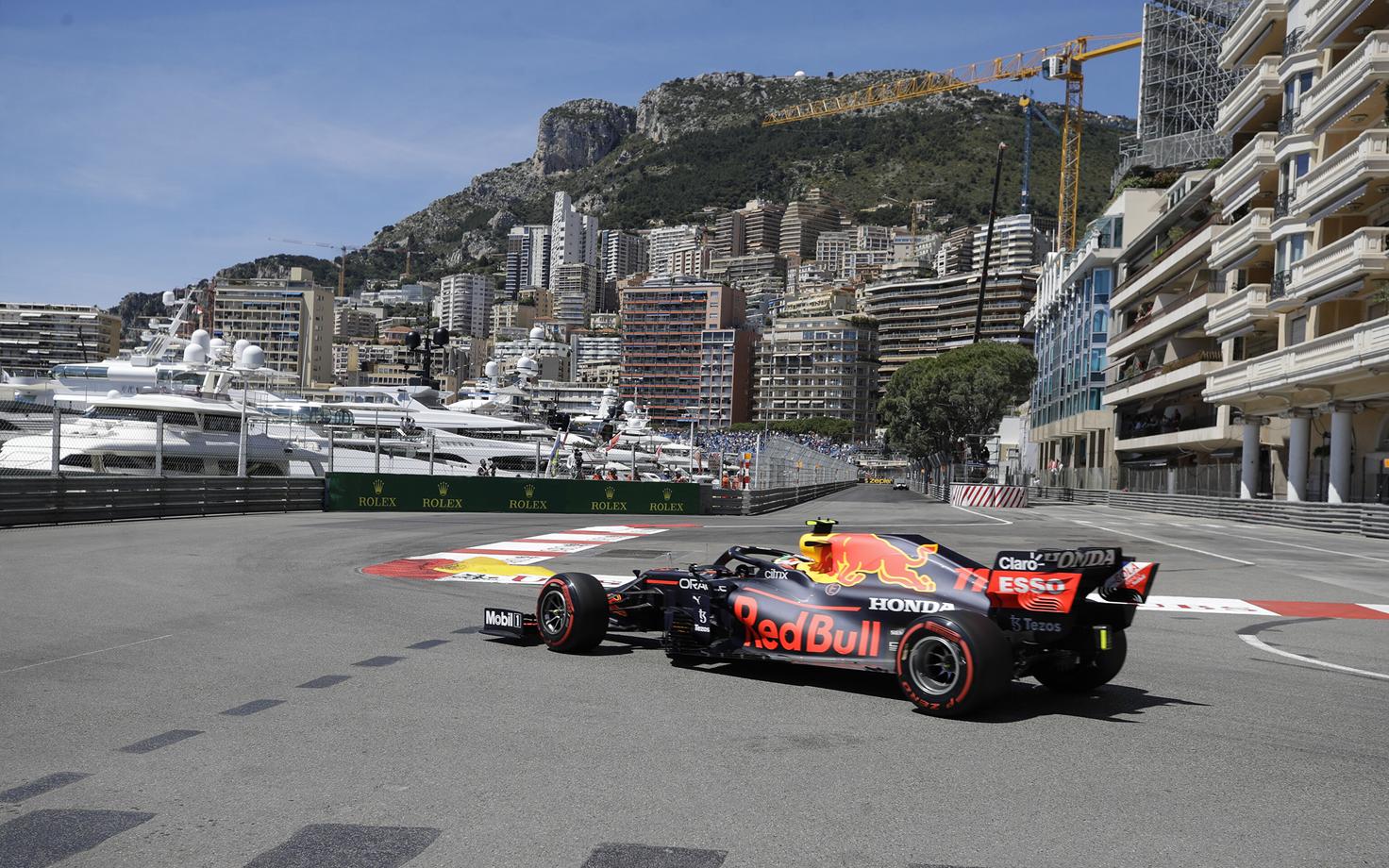 Sergio Perez Monaco etapil.
