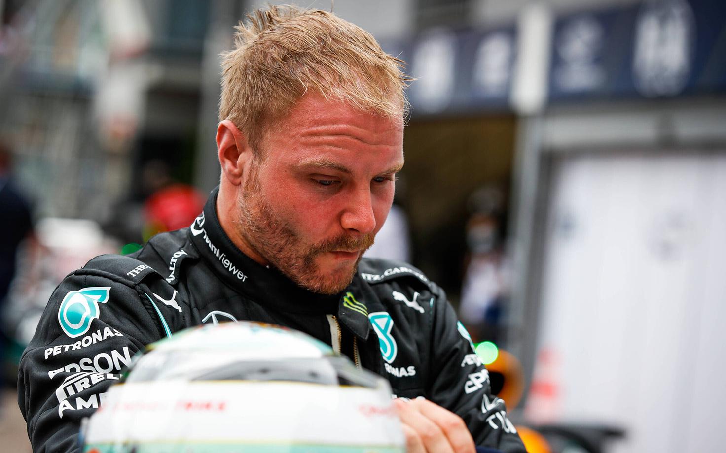 Valtteri Bottas ja kogu Mercedese tiim on Monaco etapi järel pettunud.