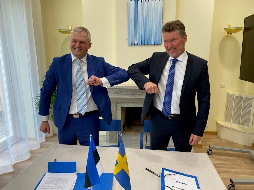 Калев Каллеметс и Торбьорн Вальборг.