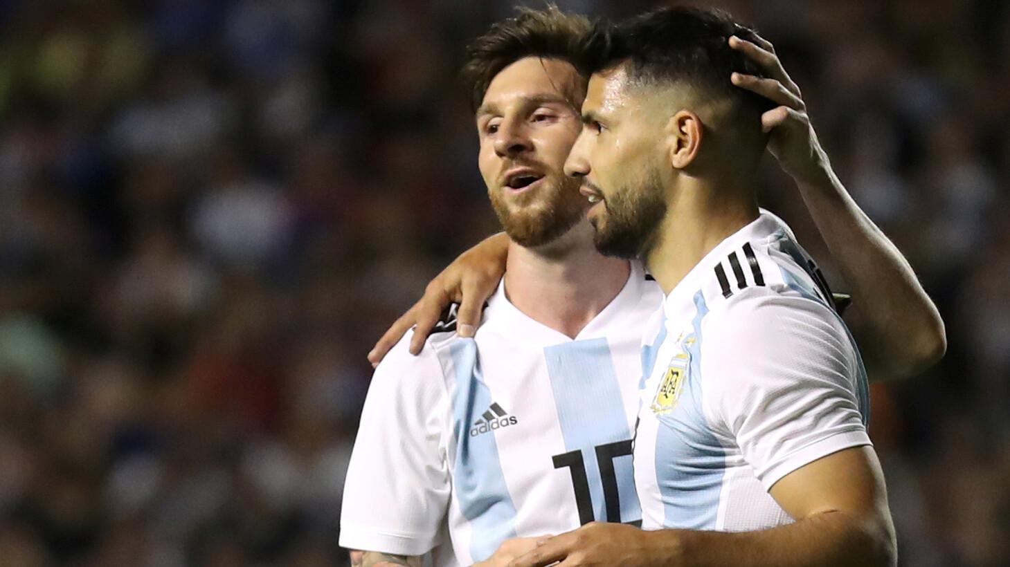 Lionel Messi ja Sergio Agüero