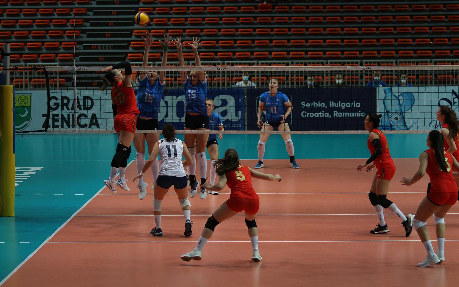 Euroopa võrkpalli Hõbeliiga: Portugal - Eesti