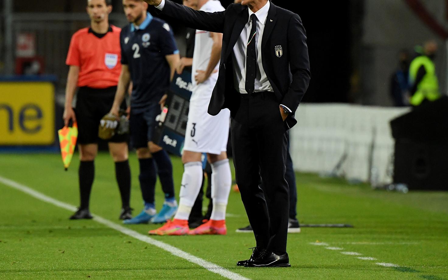 Itaalia koondise peatreener Roberto Mancini