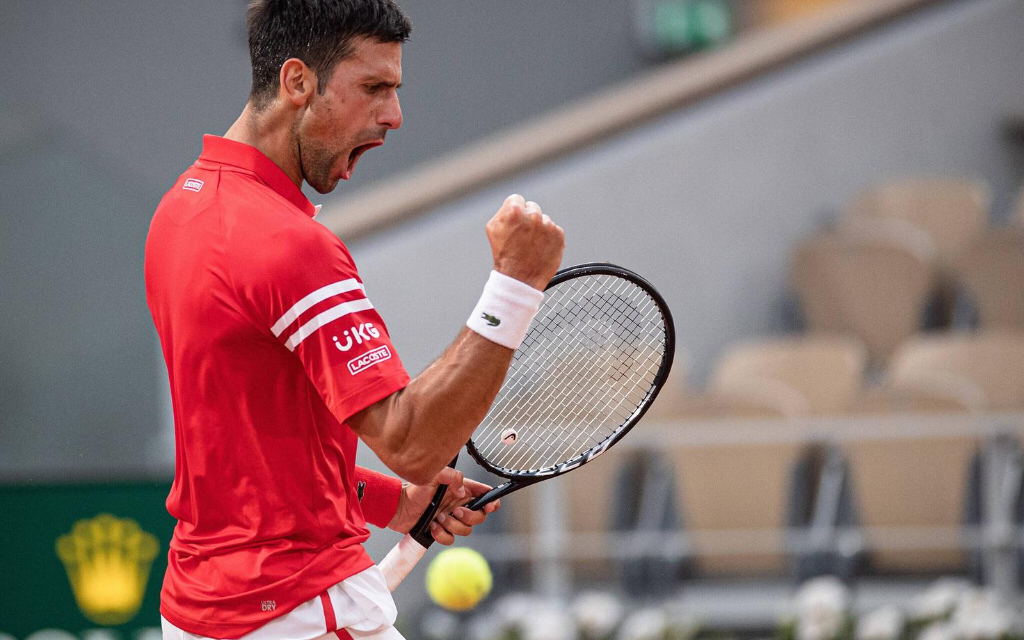 Novak Djokovic Prantsusmaa lahtistel