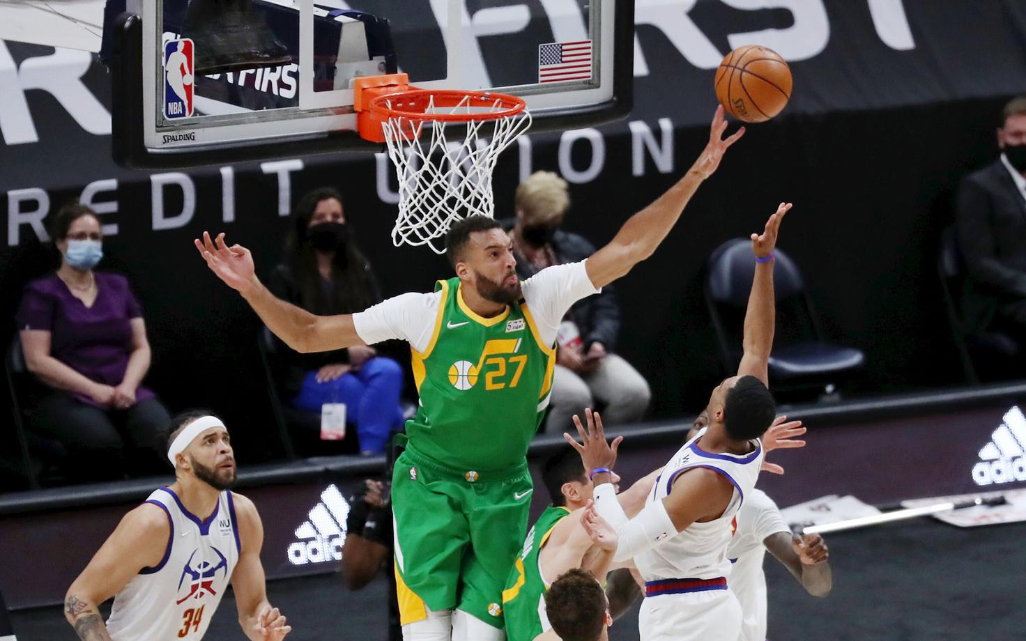 Rudy Gobert blokeeris põhihooajal 190 viset.