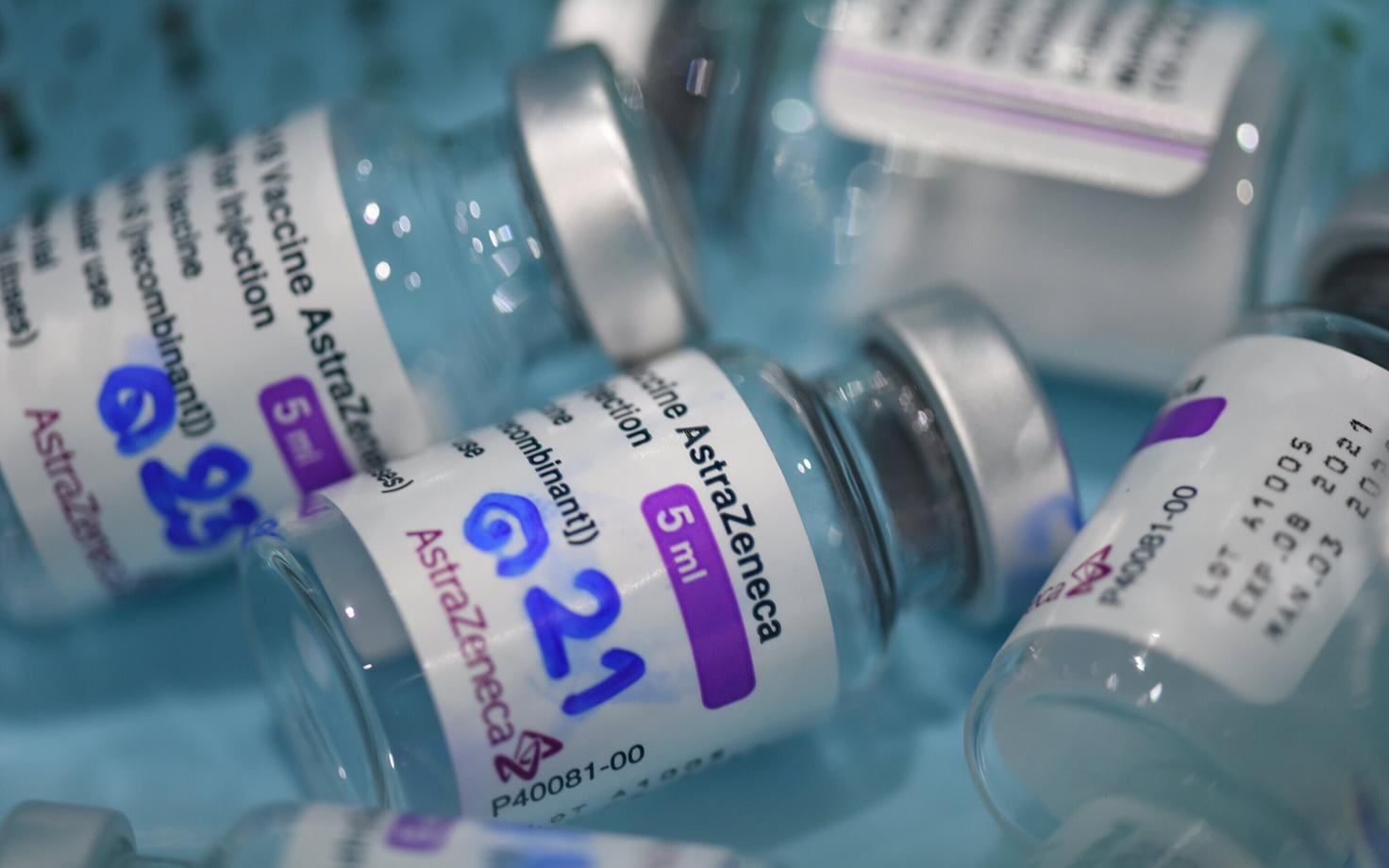 AstraZeneca vaktsiinipudelid