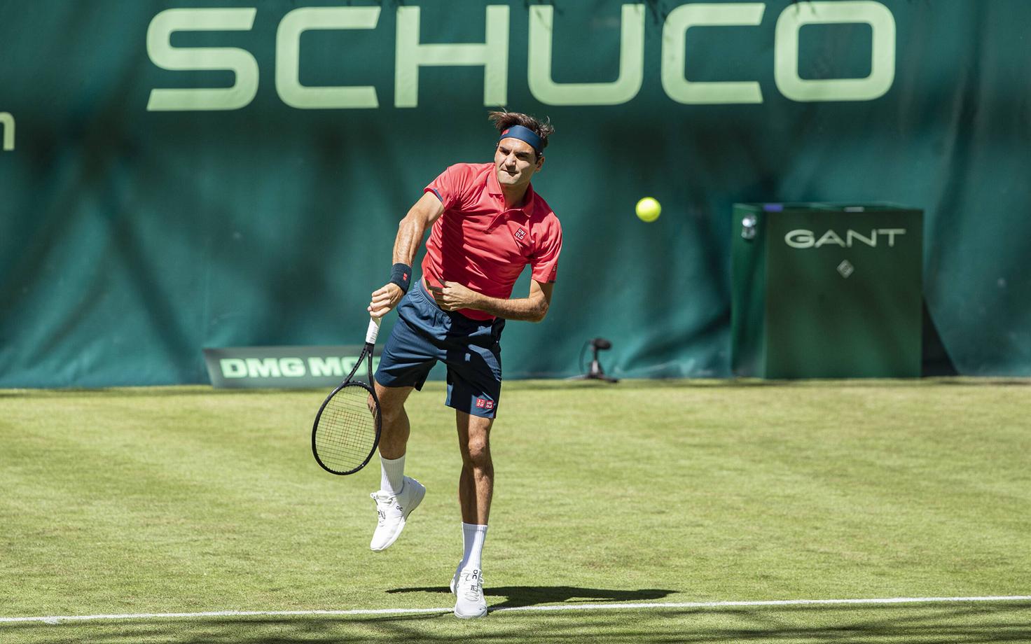 Roger Federer Halles