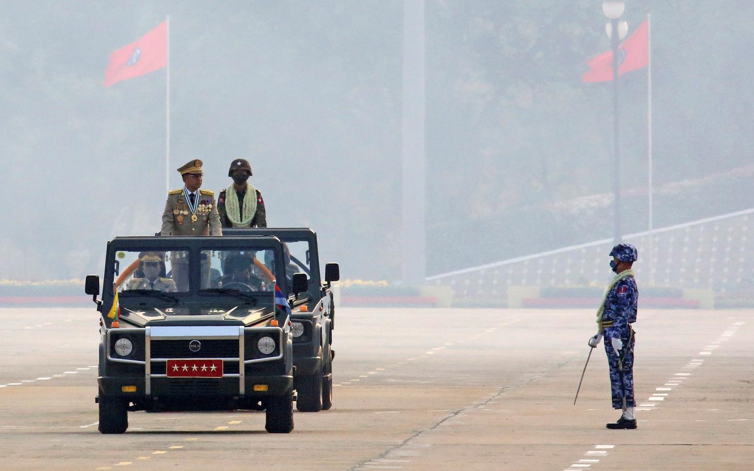 Myanmari hunta liider Min Aung Hlaing.
