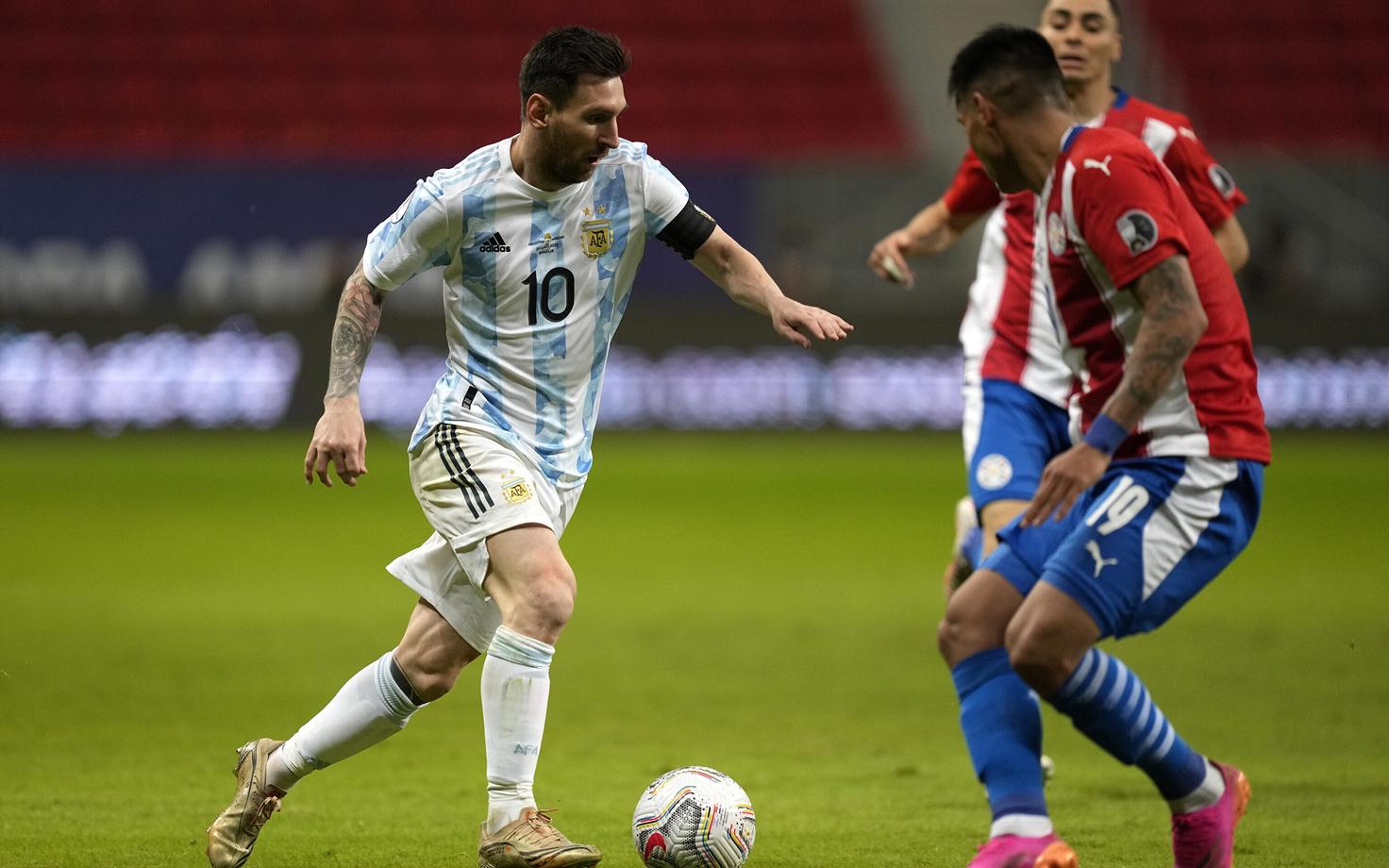 Lionel Messi Paraguay vastu
