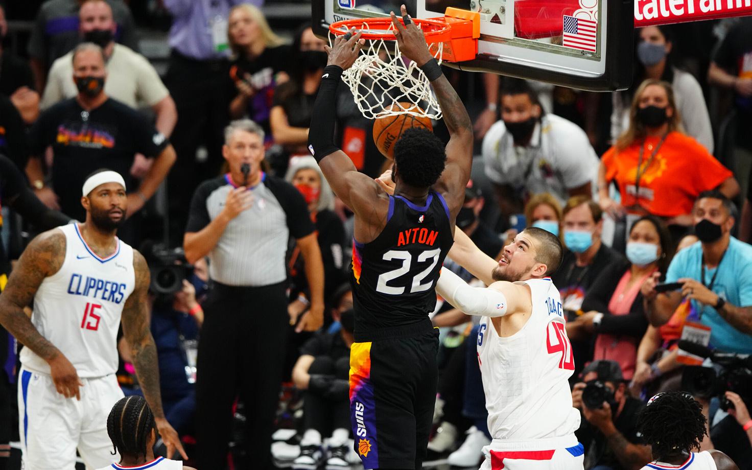 Deandre Aytoni võidukorv Clippersi vastu