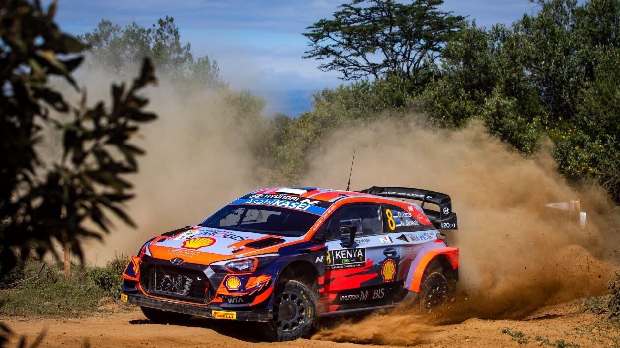 Ott Tänak - Martin Järveoja Keenia MM-rallil