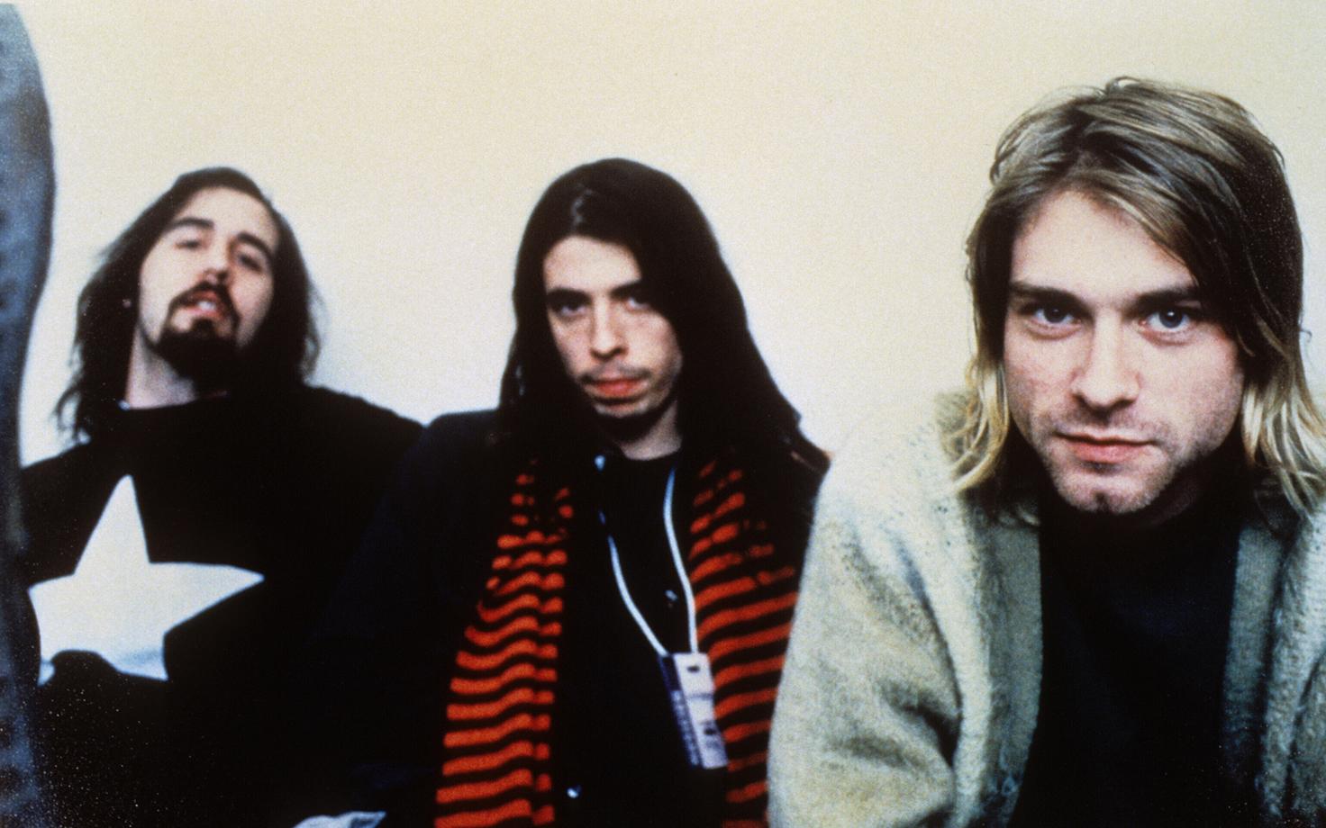 Krist Novoselic, Dave Grohl ja Kurt Cobain.