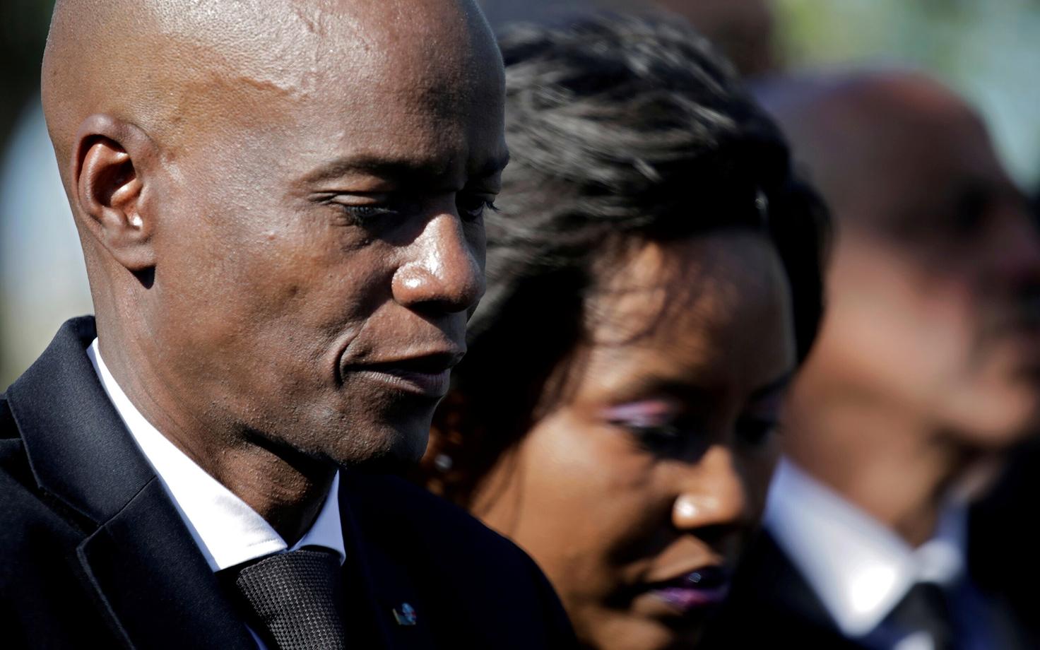 Jovenel ja Martine Moise 2020. aastal.