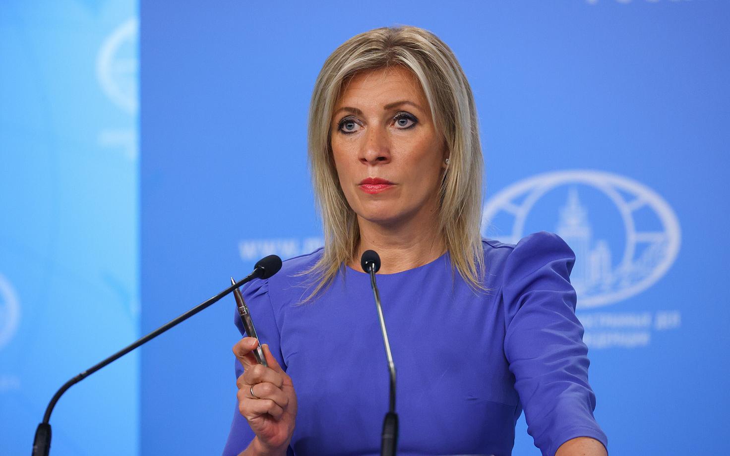 Vene välisministeeriumi pressiesindaja Maria Zahharova.