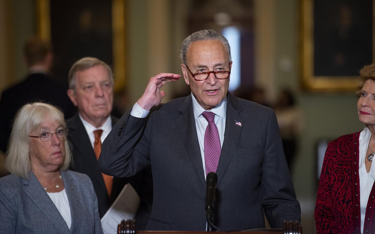 Senati demokraatide juht Chuck Schumer.