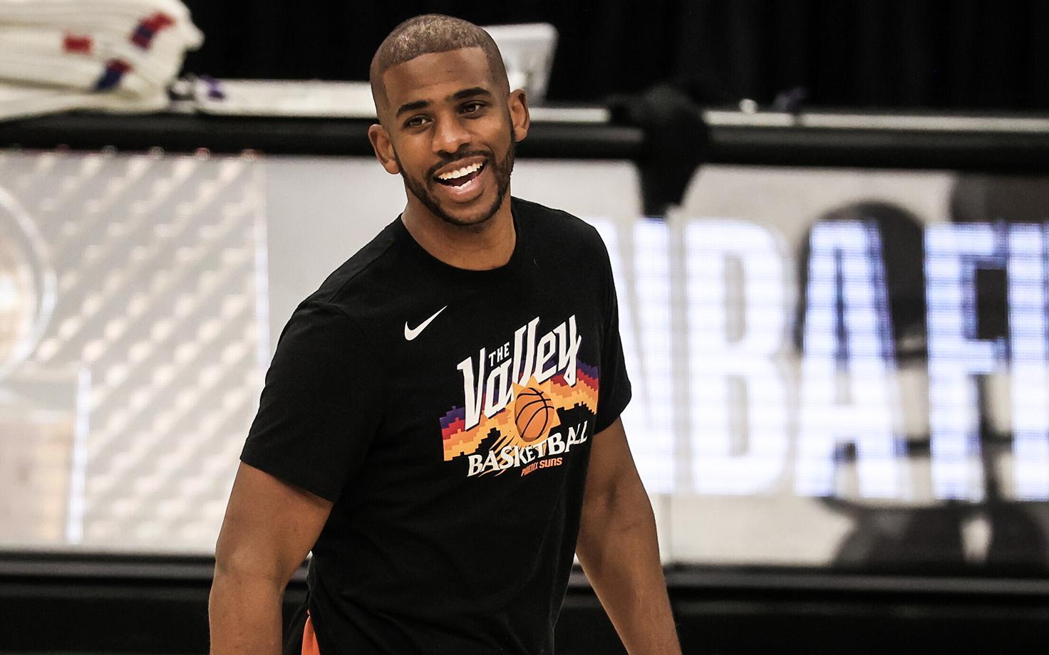 Chris Paul soojendusel