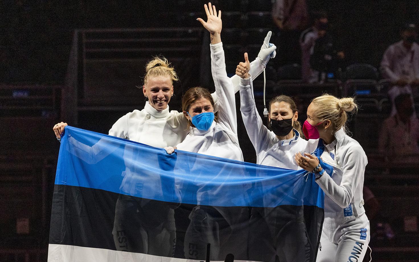 Eesti epeenaiskond sai kaela kuldmedalid