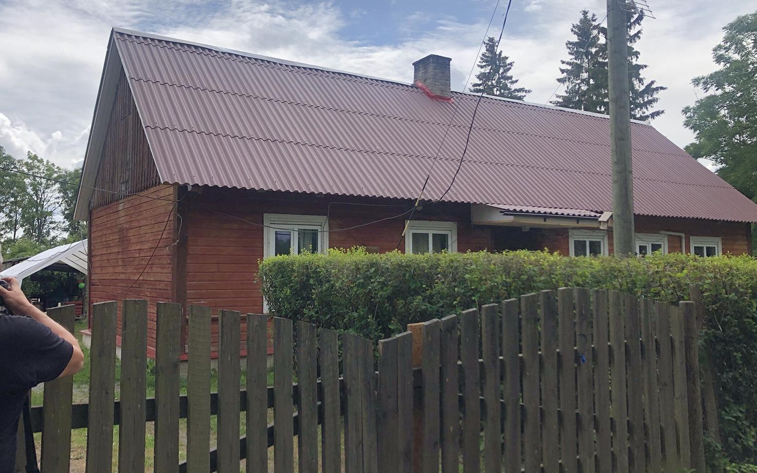 Место происшествия в Ридала.