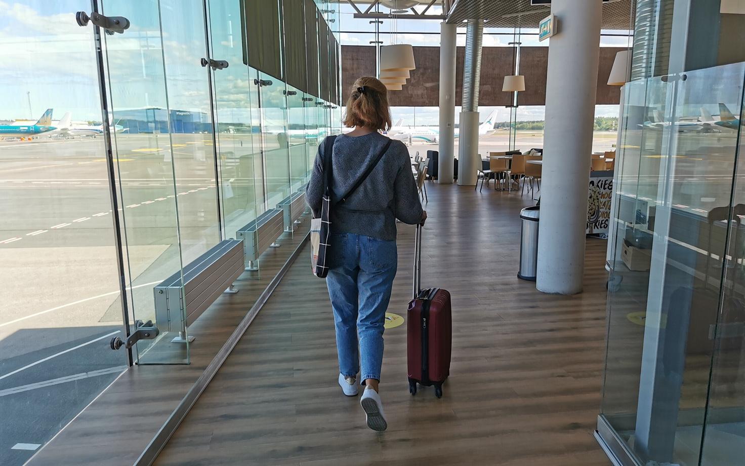 Tallinn Airport.
